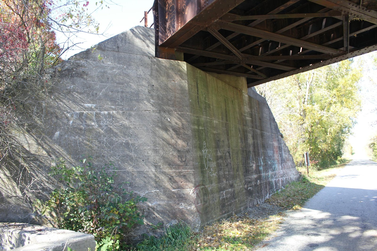 North abutment